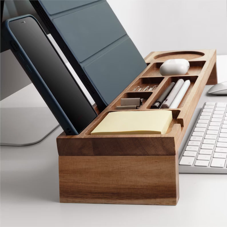 Wood Desk Organizer