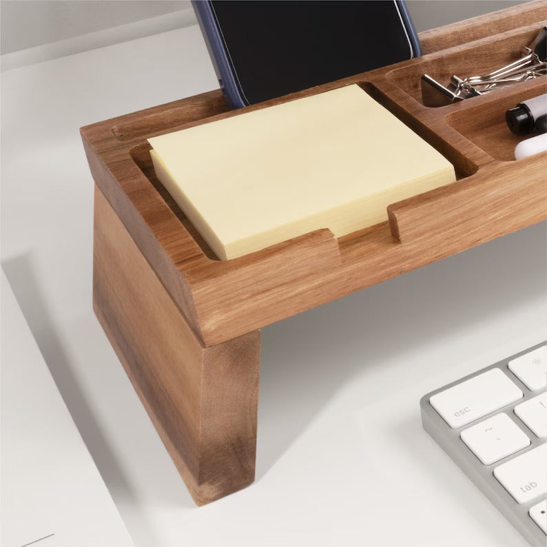 Wood Desk Organizer
